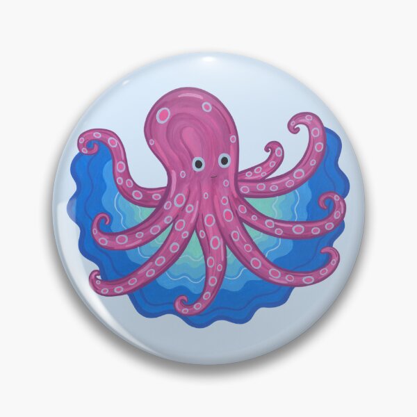 Item preview, Happy octopus designed and sold by NashTheArtist.