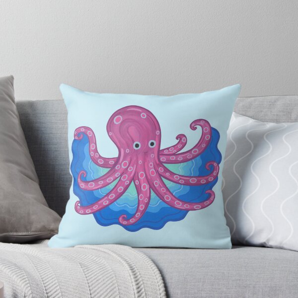 Item preview, Happy octopus designed and sold by NashTheArtist.