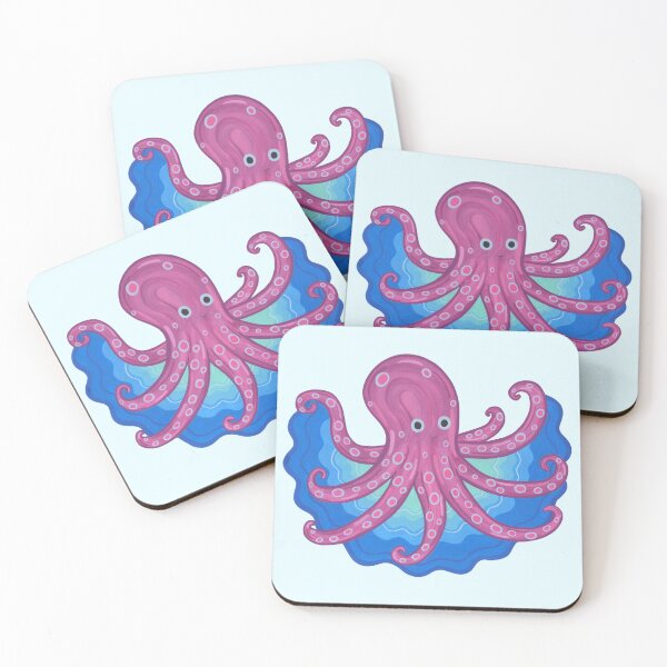 Item preview, Happy octopus designed and sold by NashTheArtist.