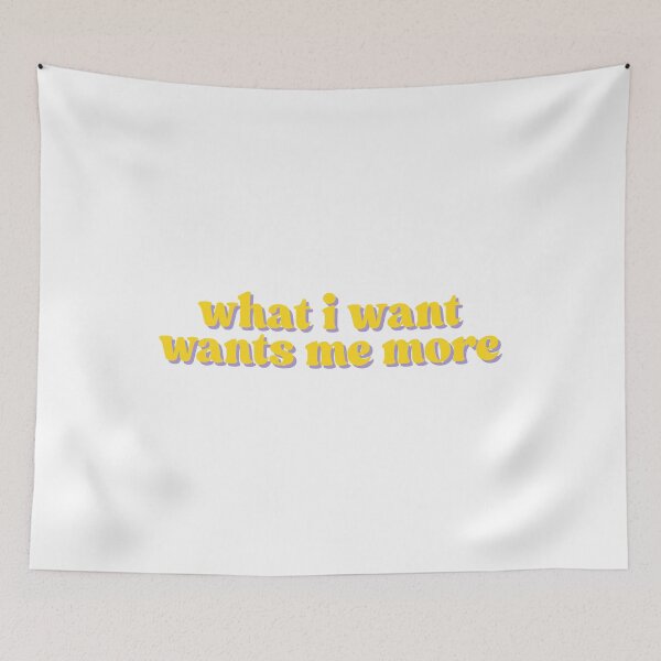 Item preview, what i want wants me more | yellow designed and sold by dollhouseclub.