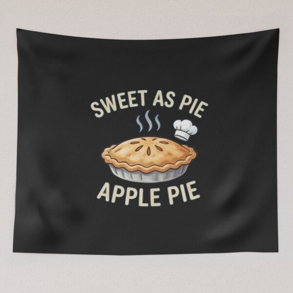 Item preview, Sweet as Pie — Cute Apple Pie Dessert Design designed and sold by Tipsy24.