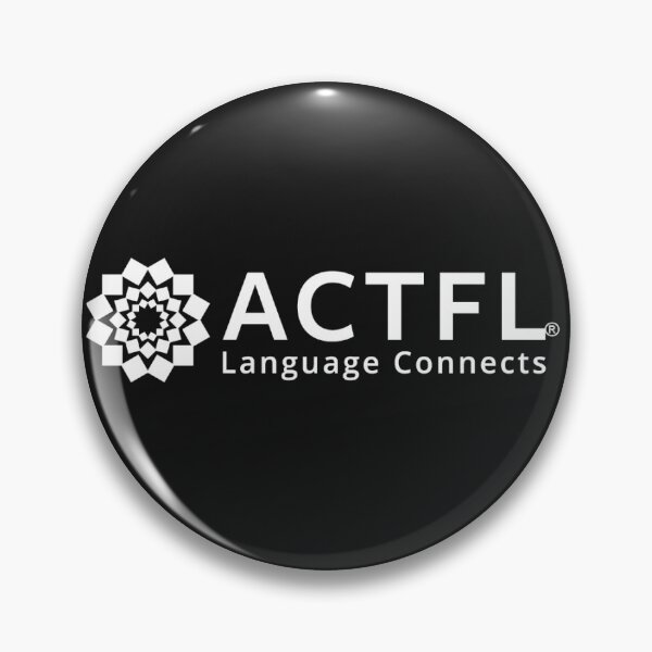 Aperçu de l'œuvre Logo blanc ACTFL créée et vendue par ACTFL.