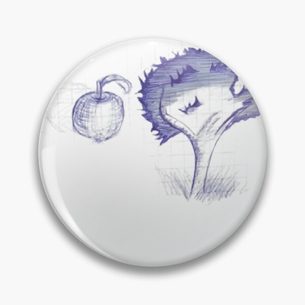 Item preview,  Purple Fantasy Tree Sketch – Surreal Hand-Drawn Art designed and sold by Gabissq.