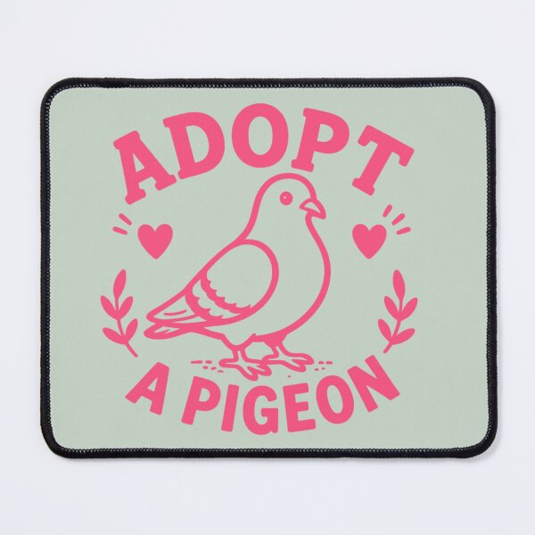 Item preview, Adopt A Pigeon - Pigeon Rescue and Adoption, Pink designed and sold by Julia N.