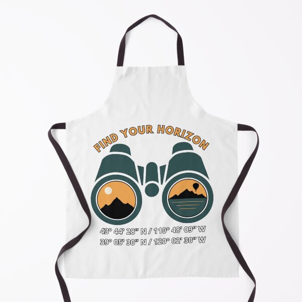 Item preview, Find Your Horizon - Grand Teton & Lake Tahoe Mountain Binoculars designed and sold by SteCreator.