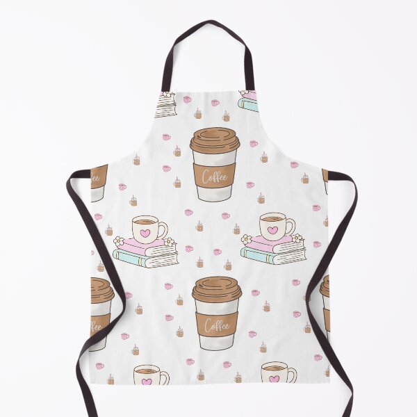 Item preview, Cozy Coffee and Books Aesthetic Pattern designed and sold by Tee-Pulse.