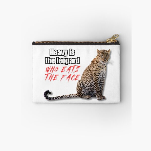 Item preview, Heavy Is the Face-Eating Leopard designed and sold by Kit Barrie Creations.