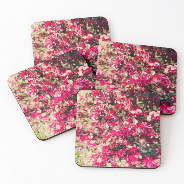 Item preview, Vibrant Pink Chinese Fringe Flower Shrub designed and sold by BalkanBloomArt.