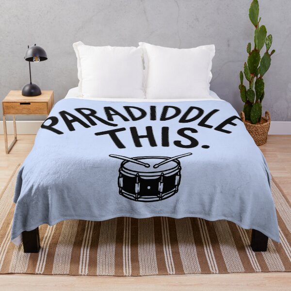 Aperçu de l'œuvre Paradiddle Ce cadeau sarcastique de batteur créée et vendue par ThreadRiotTees.