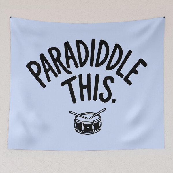 Item preview, Paradiddle This Drummer Sarcasm Gift designed and sold by ThreadRiotTees.