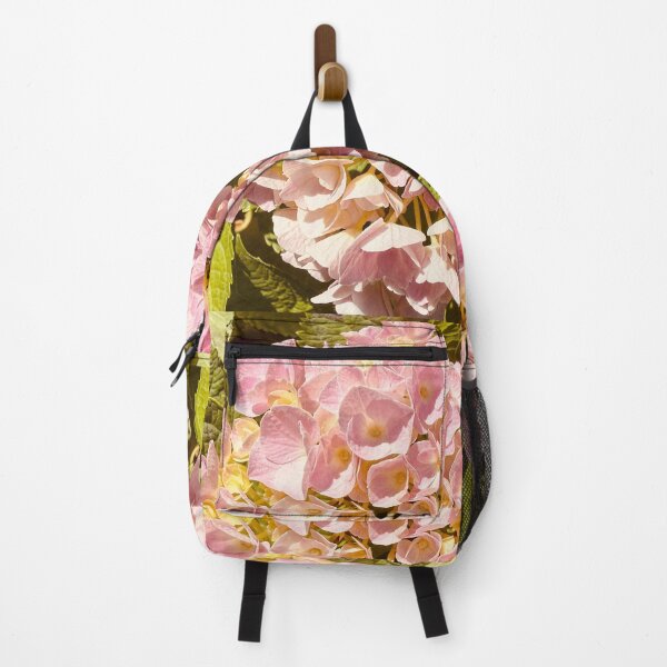 Item preview, Vintage Sun Drenched Pink Hydrangea Bush Bloom designed and sold by BalkanBloomArt.