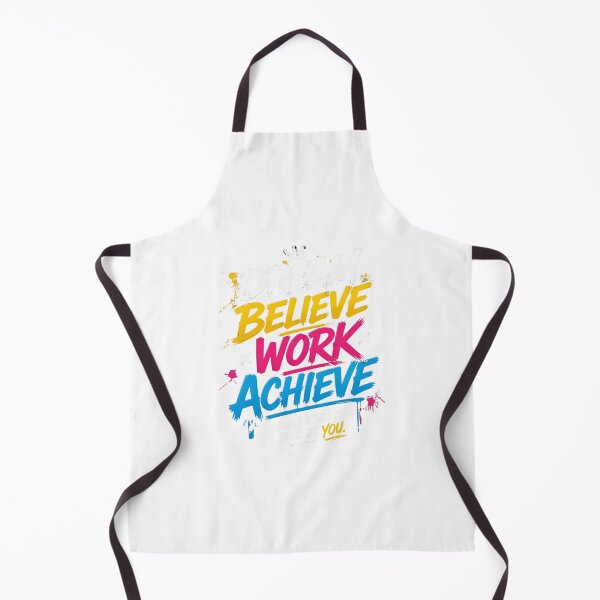 Item preview, Dream Believe Work Achieve | Motivational Success Quote designed and sold by Joyfulfabric.