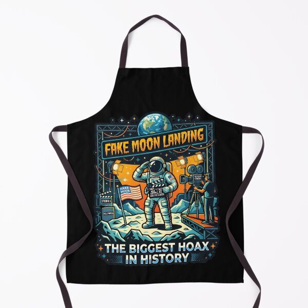 Item preview, Title: Fake Moon Landing Conspiracy Theory Retro Movie Set Design designed and sold by B3LL81.