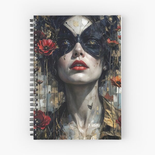 Item preview, Romantic Butterfly Mask Portrait  designed and sold by UrbanTempleArt.