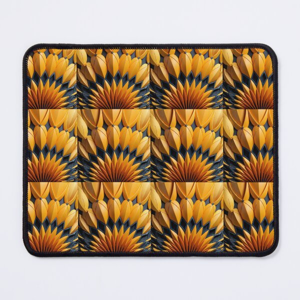 Item preview, Golden Umbrella Geometry of Al Masjid Al-Nabawi – Madinah Islamic Art designed and sold by D-Islamic.