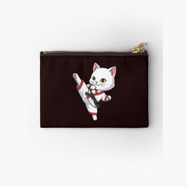 Item preview, Cat Martial Arts Black Belt Karate Taekwondo designed and sold by PopStars1993.