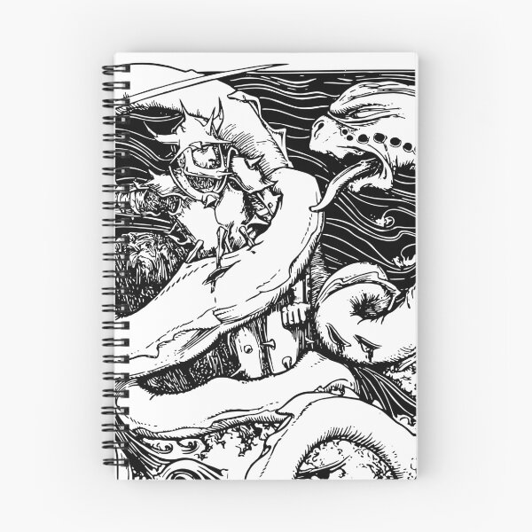 Item preview, Medieval Knight and Sea Serpent Battle  designed and sold by AnimaliaStar.