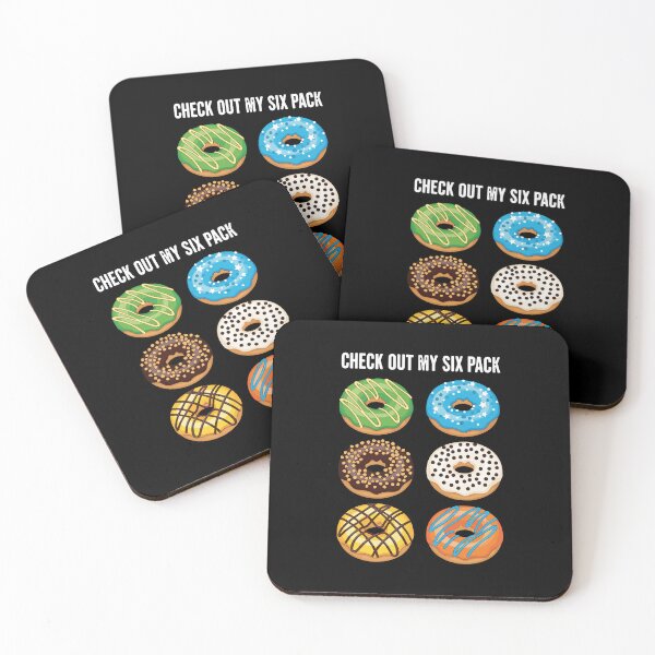 Item preview, Check Out My Six Pack Donut Lover Funny Food Humor designed and sold by PopStars1993.