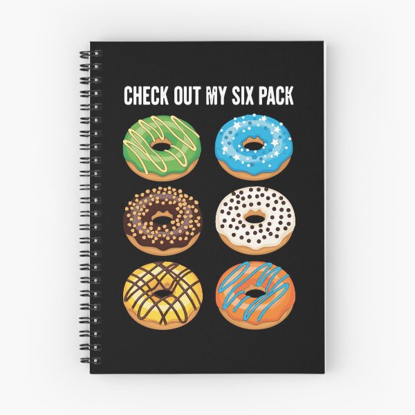 Item preview, Check Out My Six Pack Donut Lover Funny Food Humor designed and sold by PopStars1993.