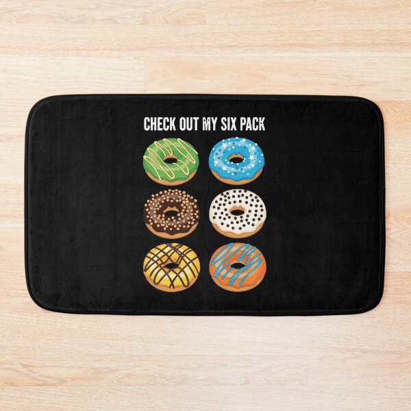 Item preview, Check Out My Six Pack Donut Lover Funny Food Humor designed and sold by PopStars1993.