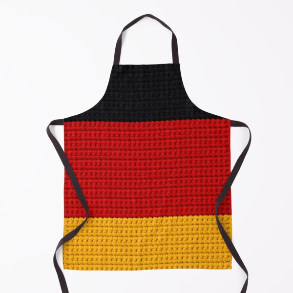 Item preview, Germany Flag Crochet Texture Wall Art designed and sold by LuisWorks.