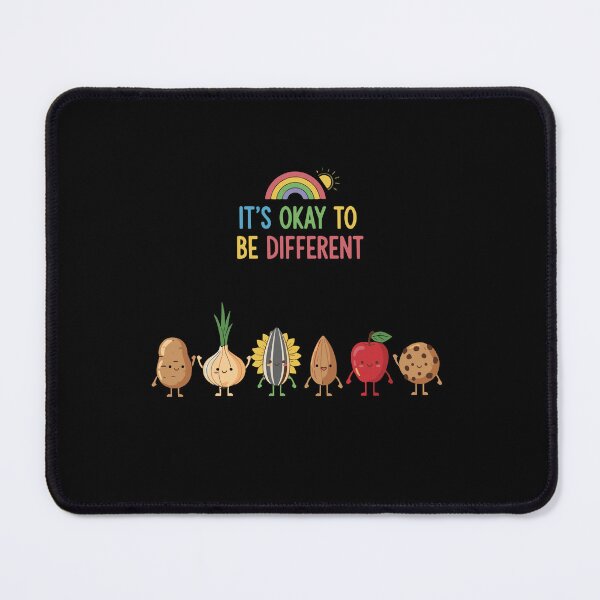 Item preview, It's Okay To Be Different Diversity Inclusion Autism Acceptance Neurodiversity designed and sold by PopStars1993.