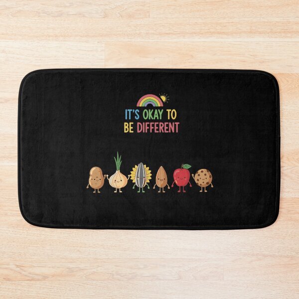 Item preview, It's Okay To Be Different Diversity Inclusion Autism Acceptance Neurodiversity designed and sold by PopStars1993.