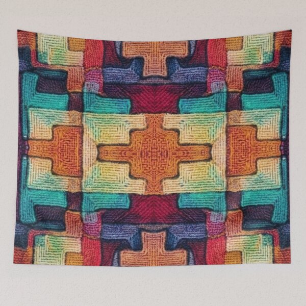 Item preview, Abstract Southwest  designed and sold by Dancingrabbit Studio.