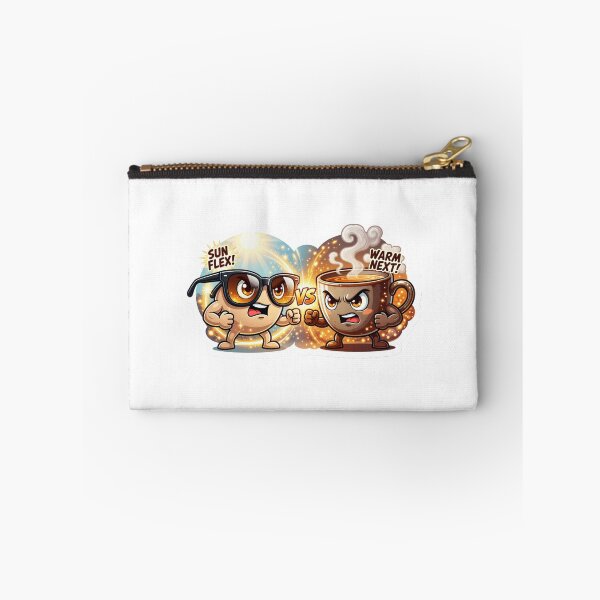 Item preview, Sunglasses Versus Tea Cup Vibe Sticker designed and sold by Imaginarium of Chaos falcon88 .