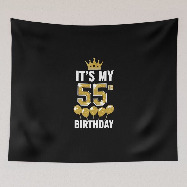 Item preview, It's My 55th Birthday Fifty Fifth Milestone Celebration  designed and sold by PopStars1993.