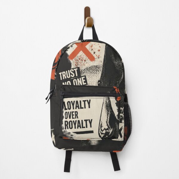 Item preview, Doberman Street Art Collage - Loyalty Over Royalty Punk designed and sold by ERODED SELF.