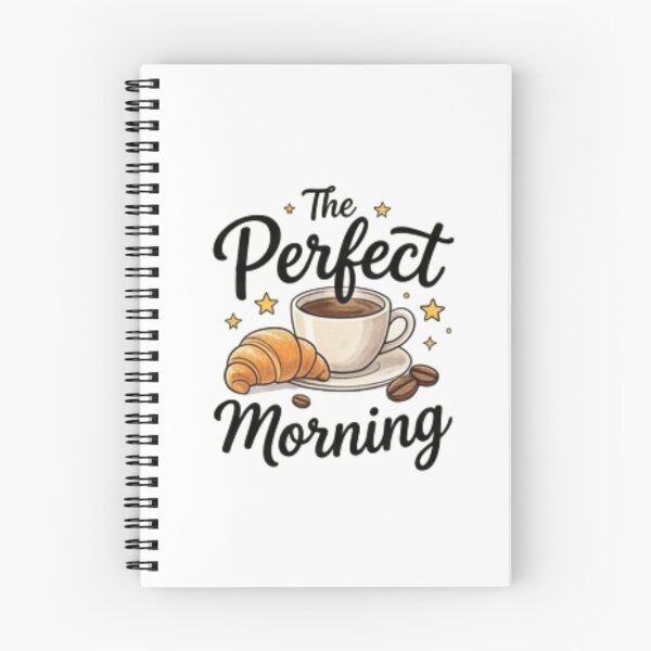 Item preview, The Perfect Morning — Coffee & Croissant Breakfast Design designed and sold by Tipsy24.