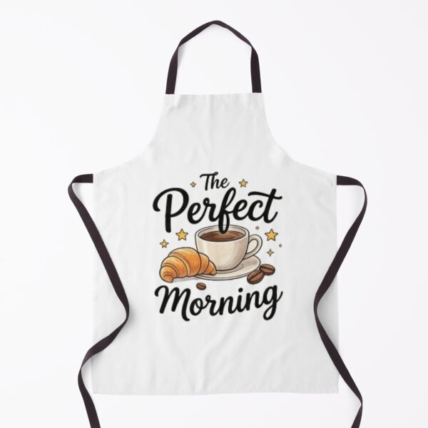 Item preview, The Perfect Morning — Coffee & Croissant Breakfast Design designed and sold by Tipsy24.