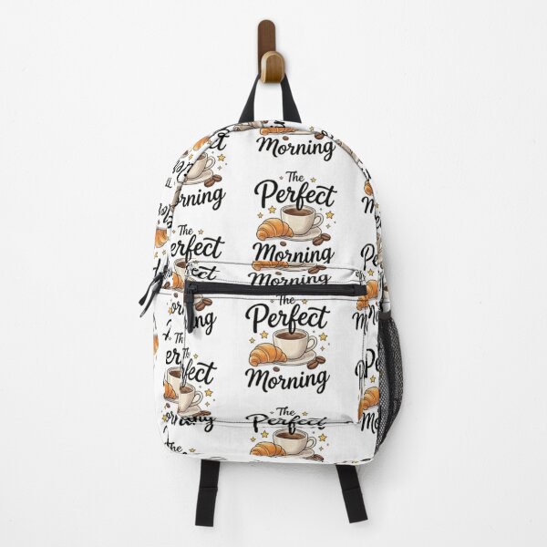 Item preview, The Perfect Morning — Coffee & Croissant Breakfast Design designed and sold by Tipsy24.