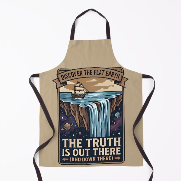 Item preview, Discover The Flat Earth Retro Conspiracy designed and sold by B3LL81.