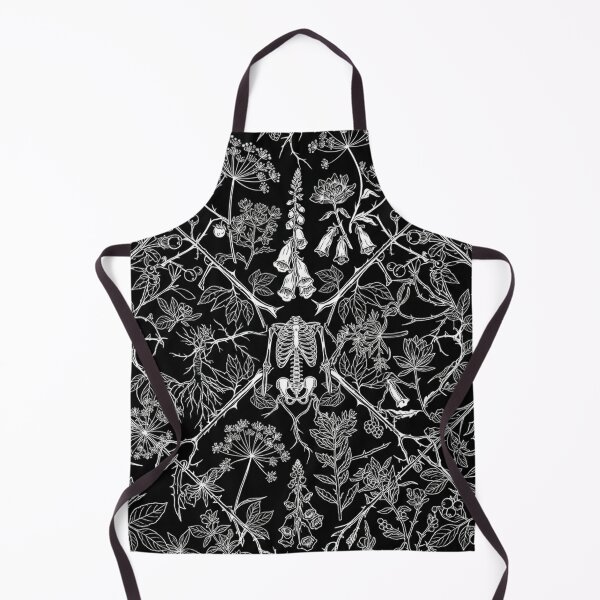 Item preview, Gothic Botanical Skeleton Garden Dark Academia Pattern designed and sold by Owcomm.