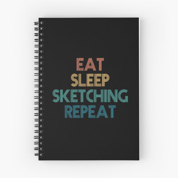 Item preview, Eat Sleep Sketching Repeat - Gift For Sketching Fans designed and sold by kindxinn.