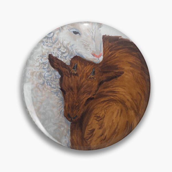 Item preview, Sacrificial Lamb & Scapegoat designed and sold by purpleirisbloom.