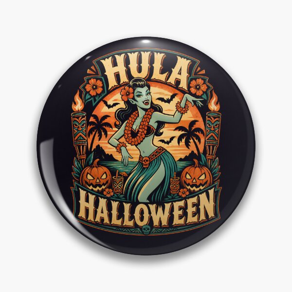 Item preview, Hula Halloween Vampire Tiki Dance designed and sold by Victor Shadehorn.