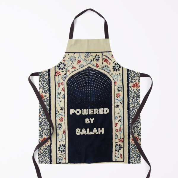 Item preview, Sacred Arch: Floral Mihrab Islamic Prayer Rug Art (Navy/Red V.1) designed and sold by D-Islamic.