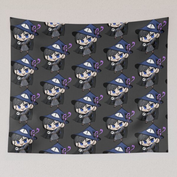 Item preview, Chibi Witch Casting a Spell – Cute Magic Witch | Chibi Nightmares designed and sold by bella-rosa87.