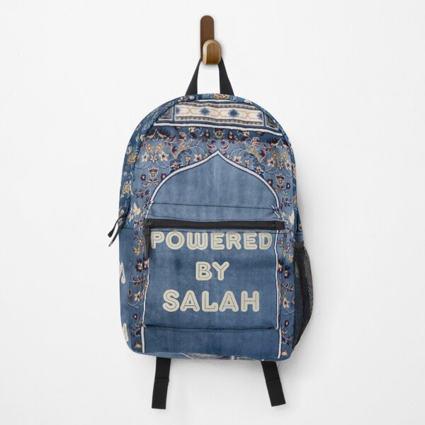 Item preview, Powered by Salah: Floral Mihrab Islamic Prayer Rug Art (Royal Blue V.1) designed and sold by D-Islamic.