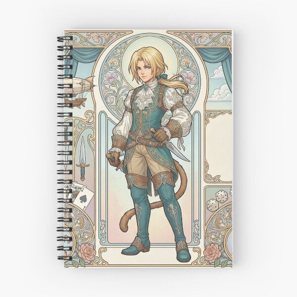 Item preview, Zidane in the style of Alphonse Mucha designed and sold by Solace Sparkles.