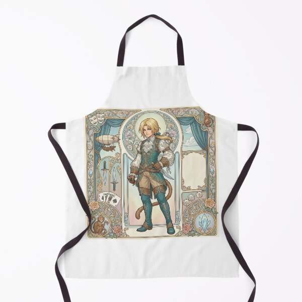 Item preview, Zidane in the style of Alphonse Mucha designed and sold by Solace Sparkles.