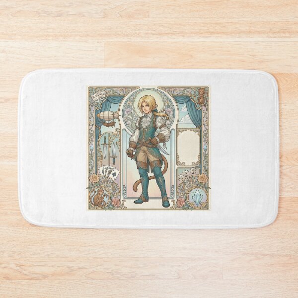 Item preview, Zidane in the style of Alphonse Mucha designed and sold by Solace Sparkles.