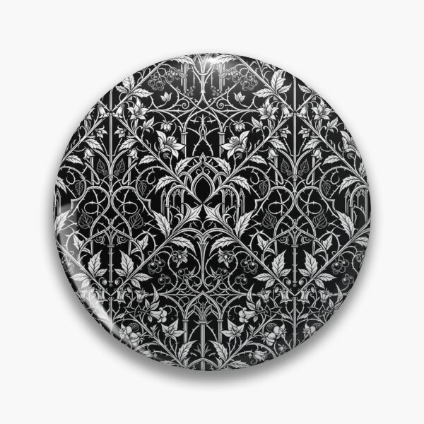 Item preview, Gothic Rose Floral Botanical Seamless Pattern designed and sold by Owcomm.