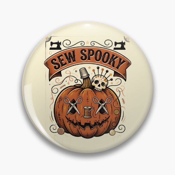 Item preview, Sew spooky - Halloween for ghostly seamstress designed and sold by ParadoxParadox.