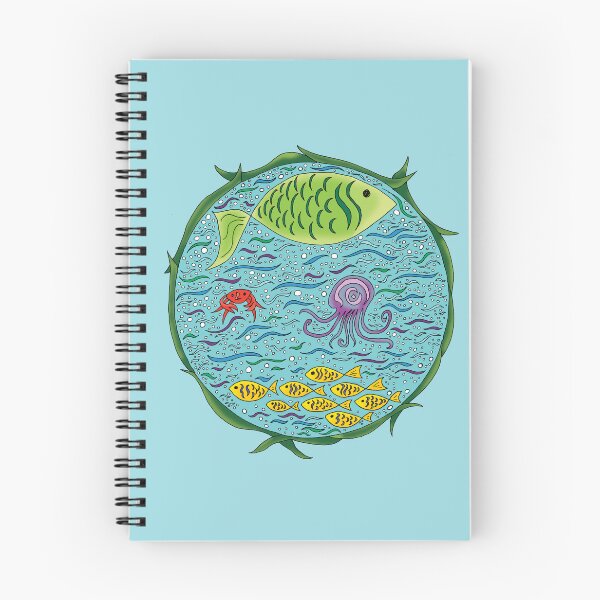 Artikelvorschau, Fische und andere Meereslebewesen entworfen und verkauft von Devine-Studios.