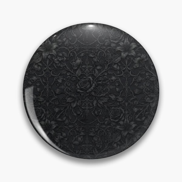 Item preview, Dark Gothic Rose Floral Damask Pattern designed and sold by Owcomm.