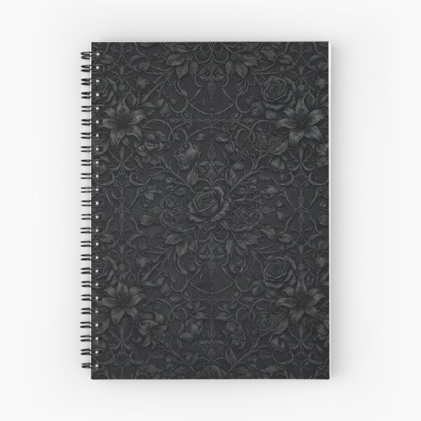 Item preview, Dark Gothic Rose Floral Damask Pattern designed and sold by Owcomm.